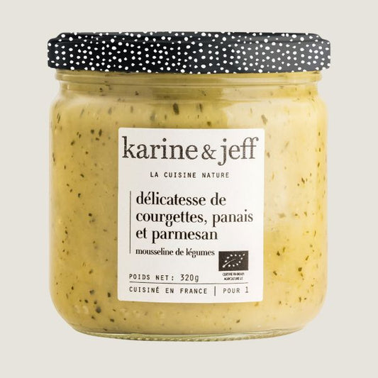 Délicatesse de courgettes panais et parmesan - 1