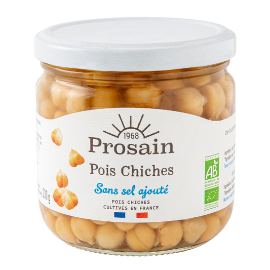 Prosain -- Pois chiches bio et sans sel ajouté - 345 g