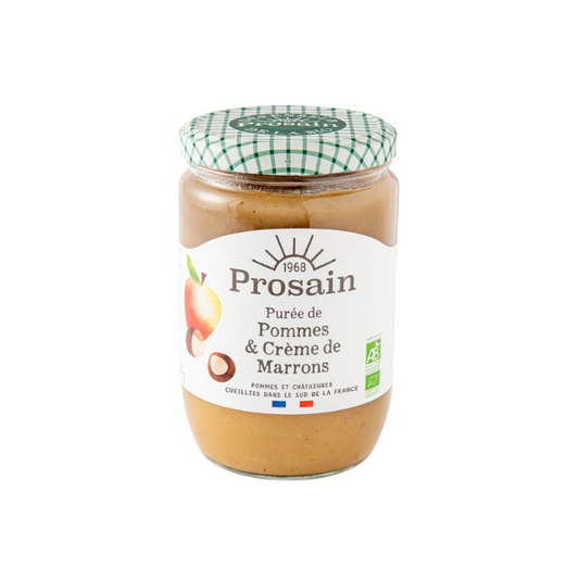 Prosain -- Purée de pommes & crème de marrons bio - 620 g