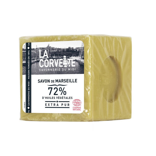 La corvette -- cube de savon de marseille extra pur - 300 g